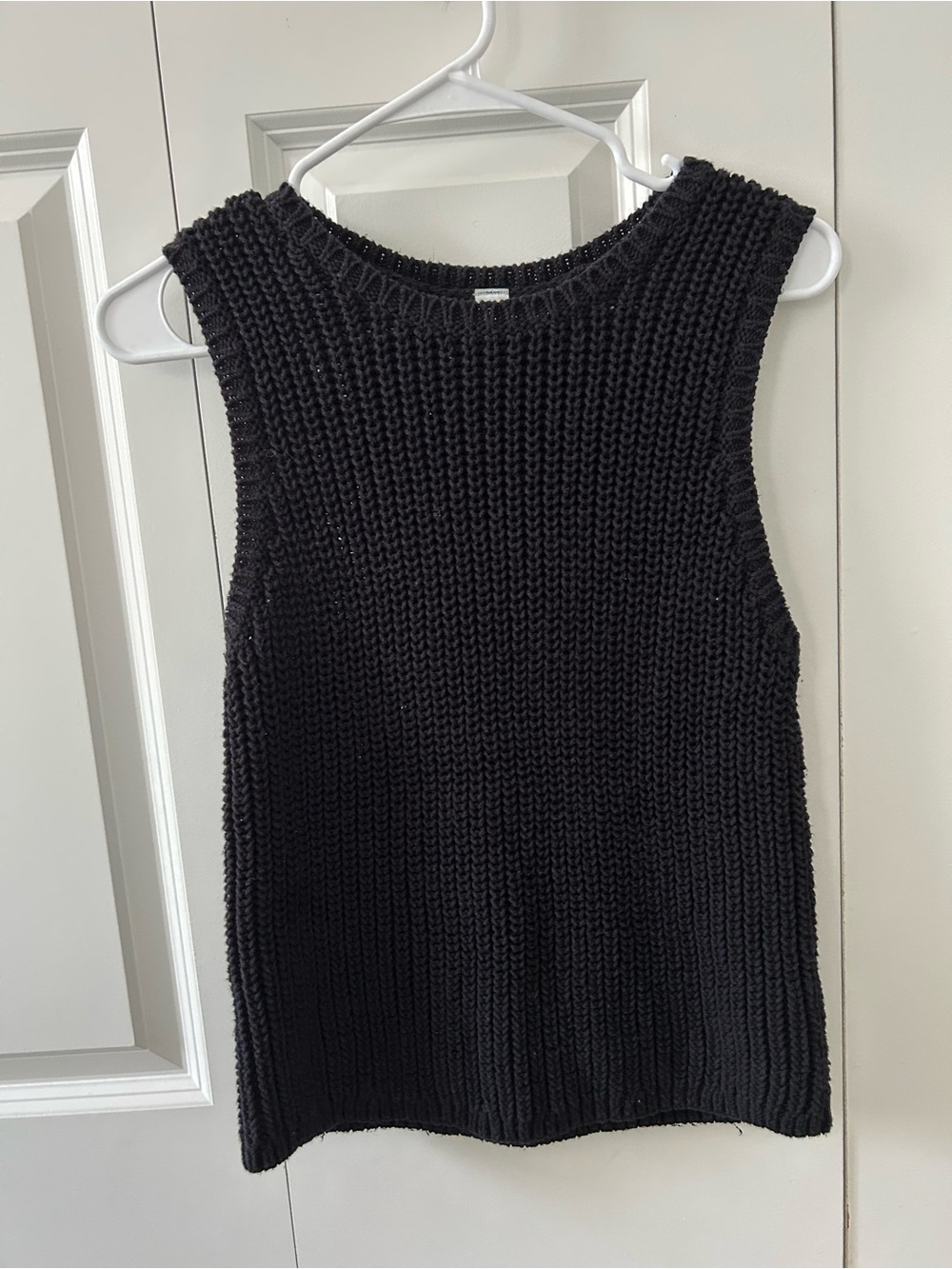 Black Knit Vest